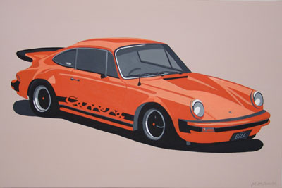 Porsche Painting
