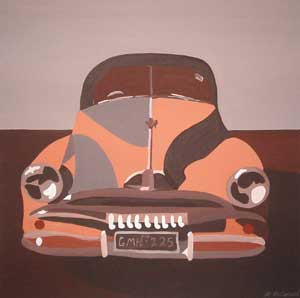 What's Important..Home and Car Series (1-9)2004Acrylic on Canvas 45cmX45cm 