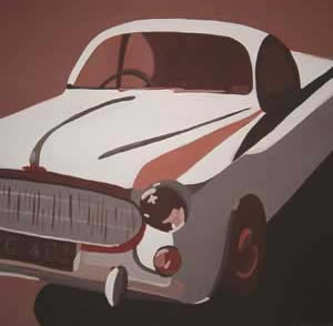 What's Important..Home and Car Series (1-9)2004Acrylic on Canvas 45cmX45cm 